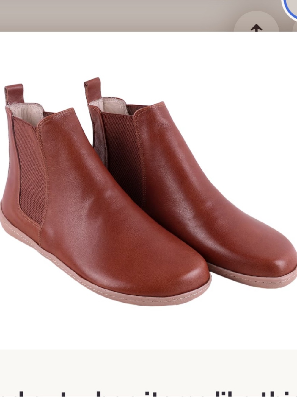 Aintap Feel Barefoot Chelsea Boots NWOT